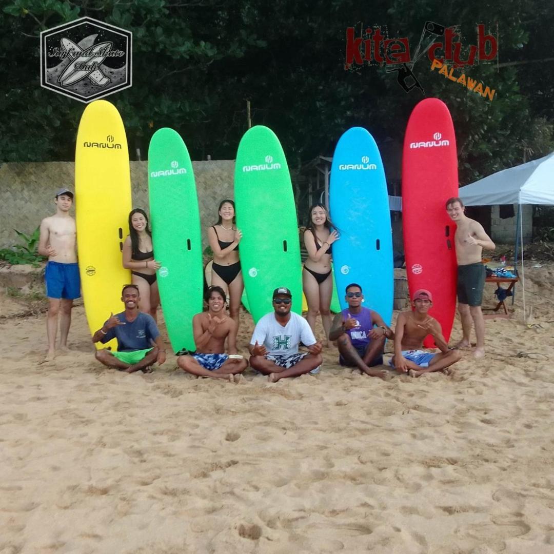 Surf And Skate Duli El Nido By Kiteclub Palawan旅舍 外观 照片