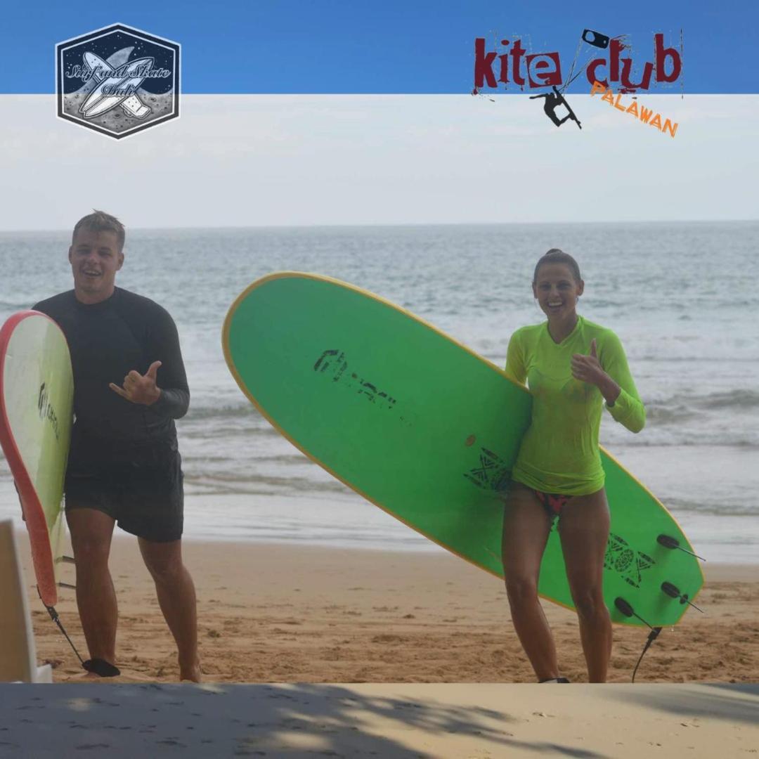 Surf And Skate Duli El Nido By Kiteclub Palawan旅舍 外观 照片
