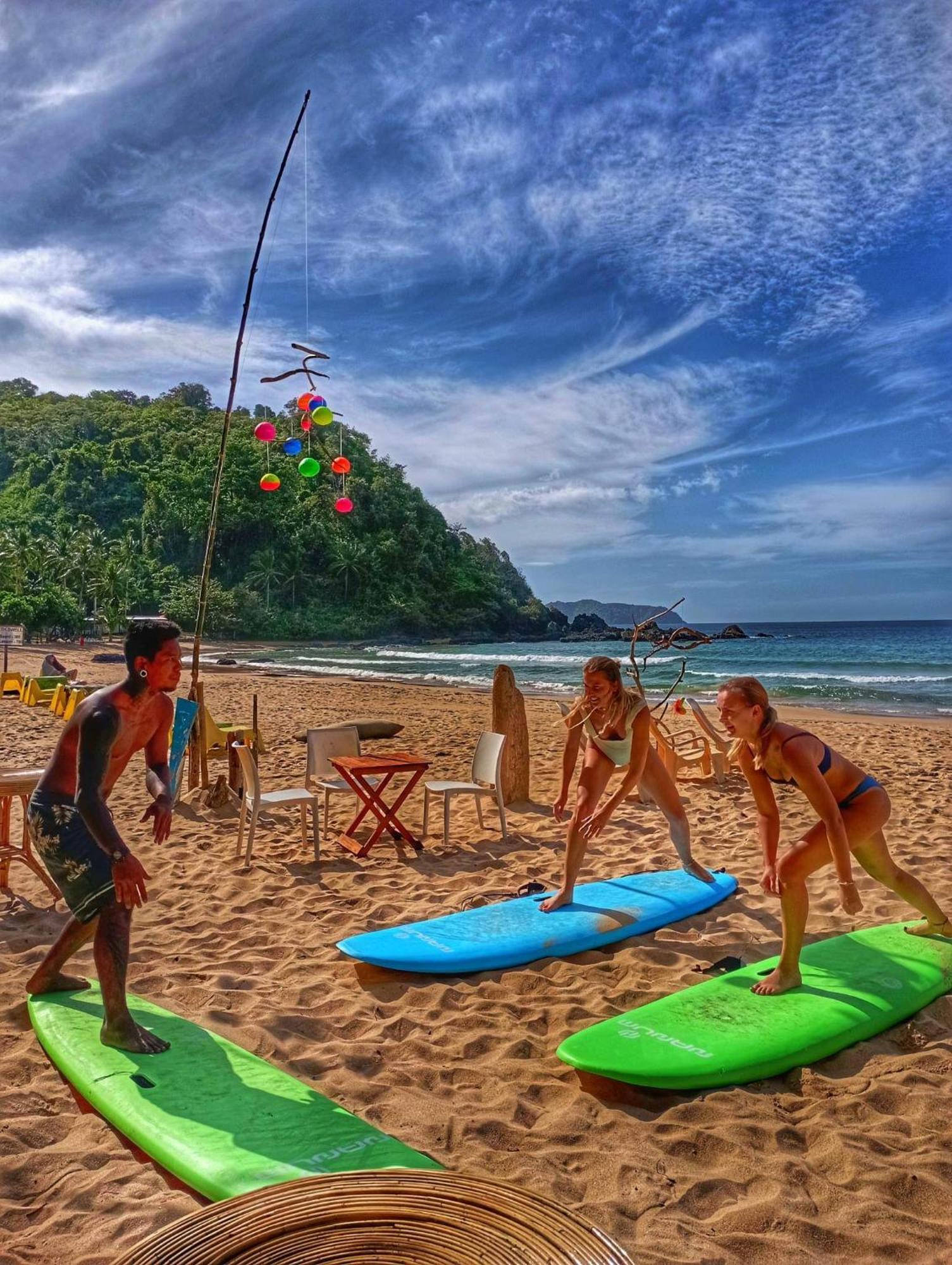 Surf And Skate Duli El Nido By Kiteclub Palawan旅舍 外观 照片